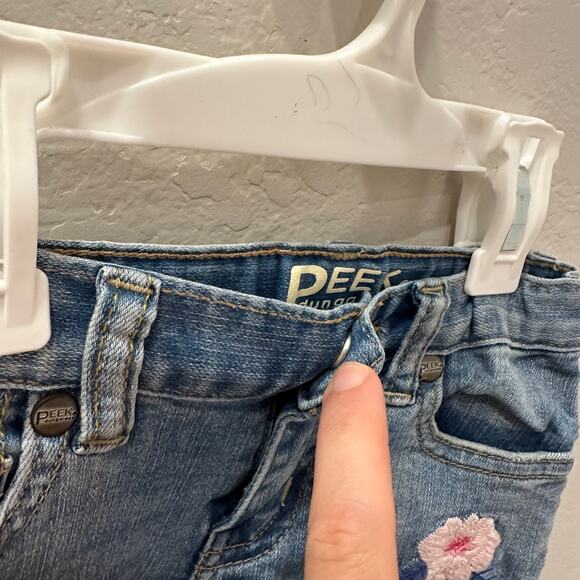 Peek Floral Embroidered Denim Jeans - Picture 6 of 8